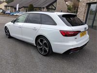 Used Audi A4 Black Edition 147 HP (108 kW) 2022 White Estate