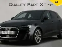 Begagnad Audi A1 Sportback S-Line 110 HK (80 kW) 2023 Svart Halvkombi