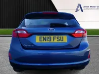 Used Ford Fiesta Zetec 100 HP (73 kW) 2019 Blue Hatchback