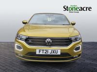 Used VW T-Roc Cabriolet R-line 147 HP (108 kW) 2021 Yellow Cabriolet