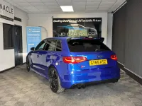 Used Audi S3 Sportback Performance 300 HP (220 kW) 2015 Blue Hatchback