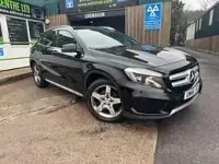 Used Mercedes GLA220 AMG line 177 HP (130 kW) 2016 Black SUV