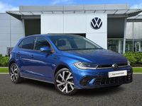 Used VW Polo R-line 110 HP (80 kW) 2022 Blue Hatchback
