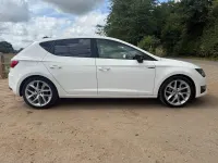 Used Seat Leon FR 2015 White Hatchback