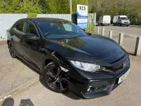 Käytetty Honda Civic SR 126 HP (92 kW) 2018 Musta Viistoperä