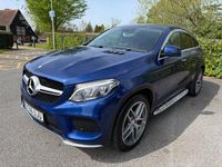 Used Mercedes GLE350 AMG Line Premium Plus 2016 Blue Coupe