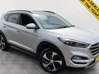 Used Hyundai Tucson Premium SE 141 HP (103 kW) 2016 Silver SUV