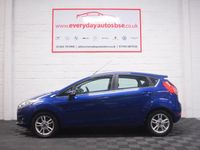 Used Ford Fiesta Zetec 2017 Blue Hatchback