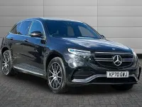 Used Mercedes EQC400 AMG line 295 kW (402 HP) 2020 Black SUV