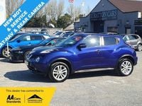 Used Nissan Juke N-Connecta 110 HP (80 kW) 2018 Blue SUV