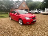 Used Seat Ibiza 85 HP (62 kW) 2013 Red Hatchback