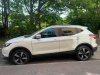 Used Nissan Qashqai N-TEC 113 HP (83 kW) 2015 White SUV