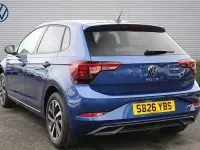 New VW Polo Match 95 HP (69 kW) 2026 Blue Hatchback