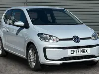 Używany VW up! Move 60 KM (44 kW) 2017 Srebrny Hatchback