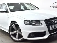 Used Audi A4 Black Edition 170 HP (125 kW) 2011 White Sedan