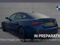 Used BMW i4 M Sport 250 kW (340 HP) 2022 Blue Sedan