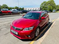 Used Lexus CT200h 2012 Red Hatchback
