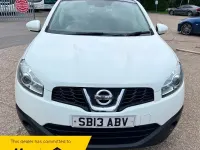 Used Nissan Qashqai Acenta+ 110 HP (80 kW) 2013 White SUV