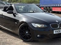 Used BMW 325 Cabriolet M Sport 2008 Black Cabriolet