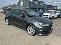 Usado Audi A1 S-Line 125 HP (91 kW) 2016 Cinzento Citadino