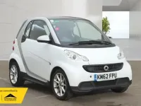 Used Smart ForTwo Coupé Pure 61 HP (44 kW) 2012 White Coupe