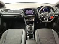Used VW T-Roc R-line 150 HP (110 kW) 2018 Blue SUV