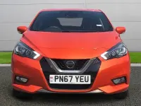 Used Nissan Micra Acenta 71 HP (52 kW) 2017 Orange Hatchback