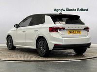 Used Skoda Fabia Colour Edition 70 HP (51 kW) 2022 Moon white metallic black magic pearl effect Hatchback