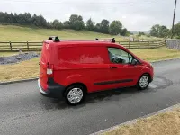 Used Ford Transit 75 HP (55 kW) 2021 Race red Van
