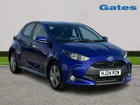 Used Toyota Yaris 2024 Blue Hatchback