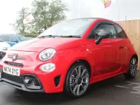 Used Abarth 595C Turismo 165 HP (121 kW) 2024 Red Cabriolet