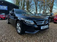 Used Mercedes C220 Executive 167 HP (122 kW) 2015 Black Estate