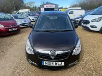 Used Vauxhall Agila 94 HP (69 kW) 2014 Brown MPV
