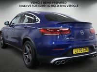 Used Mercedes GLC43 AMG AMG 390 HP (286 kW) 2020 Brilliant blue Coupe