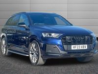 Begagnad Audi Q7 Advanced 286 HK (210 kW) 2023 Blå SUV