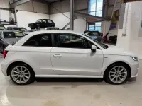 Used Audi A1 S-Line 125 HP (91 kW) 2018 White Hatchback