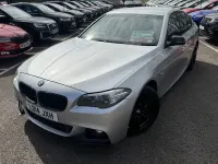 Used BMW ActiveHybrid 5 M Sport 335 HP (246 kW) 2014 Silver Sedan