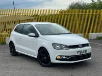 Used VW Polo Match 75 HP (55 kW) 2016 White Hatchback