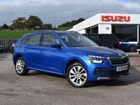 Used Skoda Kamiq SE 95 HP (69 kW) 2022 Blue SUV