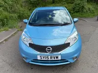 Used Nissan Note Acenta 2015 Blue Hatchback