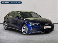 Used Audi A3 S-Line 150 HP (110 kW) 2025 Blue Hatchback