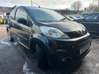 Used Peugeot 107 Allure 68 HP (50 kW) 2012 Black Hatchback
