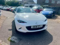 Used Mazda MX5 2018 White Cabriolet