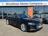 Used Audi A5 Cabriolet S-Line 190 HP (139 kW) 2019 Black Cabriolet