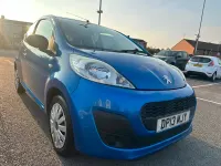 Used Peugeot 107 Access 67 HP (49 kW) 2013 Blue Hatchback