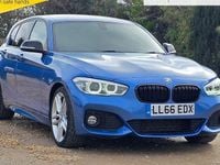 Used BMW 116 M Sport 116 HP (85 kW) 2016 Blue Hatchback