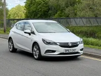 Gebraucht Vauxhall Astra SRi 150 PS (110 kW) 2018 Weiß Kleinwagen