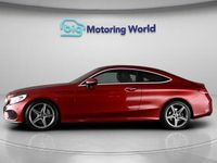 Used Mercedes C250 AMG line 204 HP (150 kW) 2018 Red Coupe