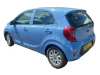 Used Kia Picanto 83 HP (61 kW) 2019 Blue Hatchback