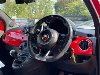 Used Abarth 595 145 HP (106 kW) 2018 Red Hatchback